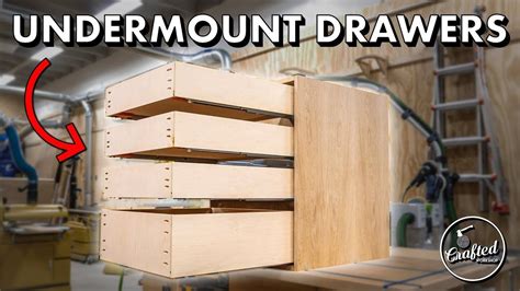how to build a drawer box for undermount slides