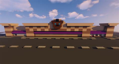 Freddy Fazbear's Pizzeria (FNAF 2) Minecraft Restaurant Build