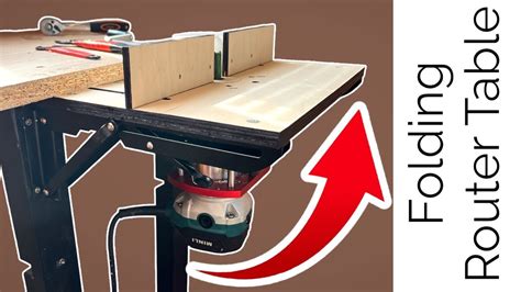 How To Build A Folding Router Table