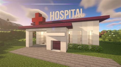 how to build a hospital in minecraft tsmc