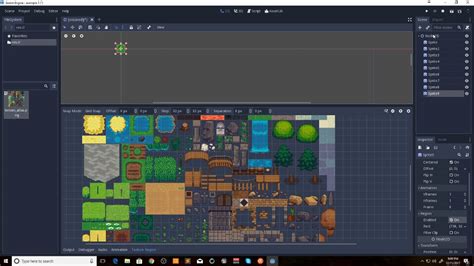 how to build a map in godot