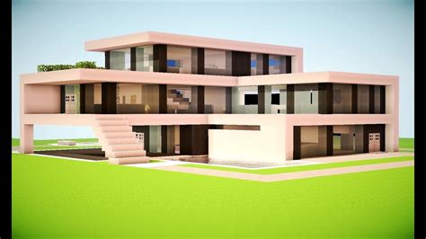 how to build a modern minecraft home