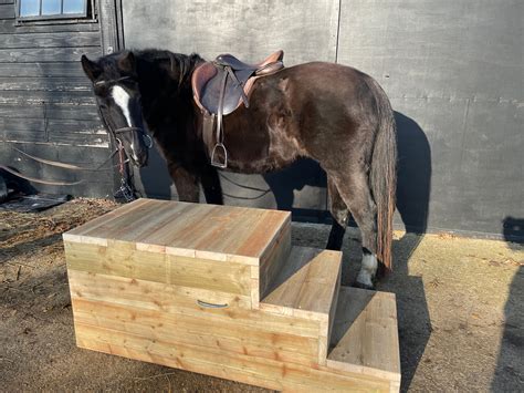 How To Build A Mounting Block For Horses