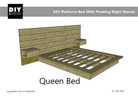 How To Build A Queen Platform Bed