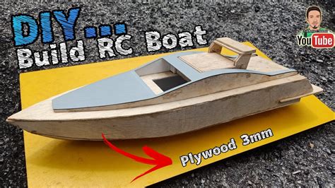 how to build a rc boat