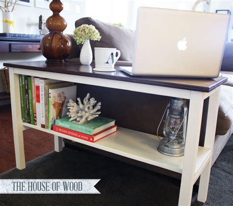 How To Build A Rectangle End Table