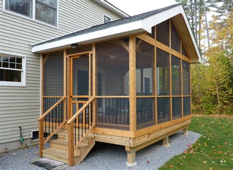 How To Build A Screened In Back Deck