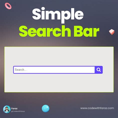 How To Build A Search Bar In Html