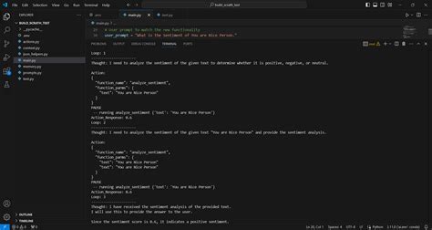 how to build a simple ai agent in python