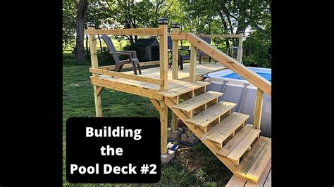 How To Build A Simple Pool Deck
