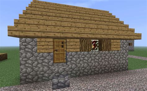 how to build a villager house in minecraft pe
