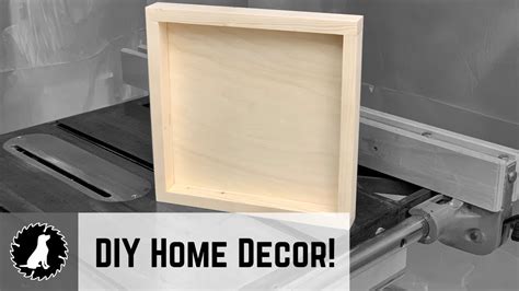 How To Build A Wood Shadow Box