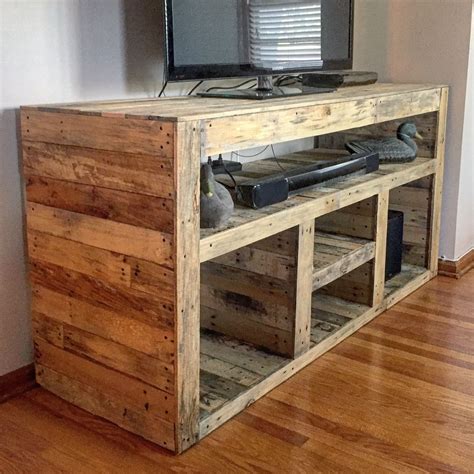 how to build a wood tv stand