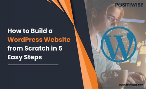 how to build a wordpress website from scratch