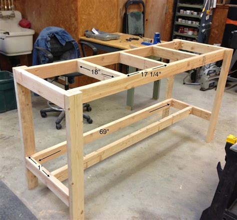 how to build a workbench base