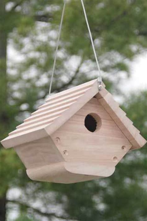 how to build a wren house out of wood