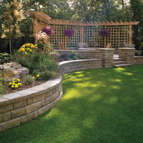 How To Build Backyard Retaining Wall