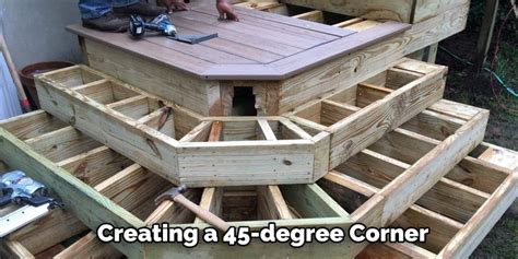 How To Build Corner Steps On A Deck