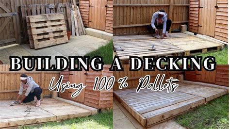 How To Build Decking With Pallets