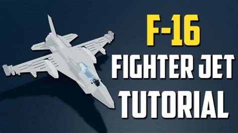 how to build f-16 in plane crazy
