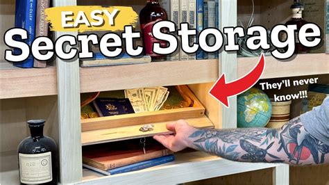 How To Build Hidden Storage
