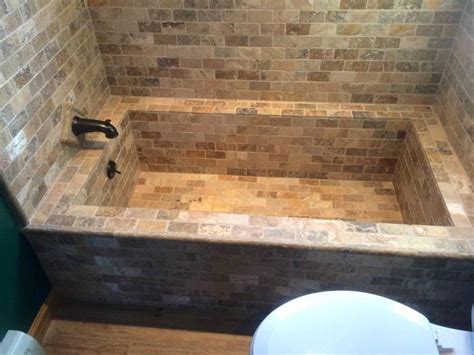 How To Build In A Bath With Bricks
