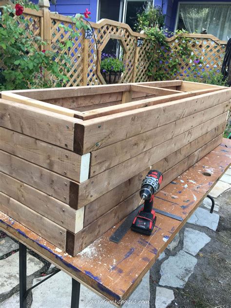How To Build Large Garden Boxes