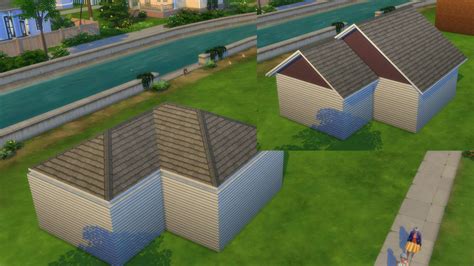 How To Build Roof Over Deck Sims 4