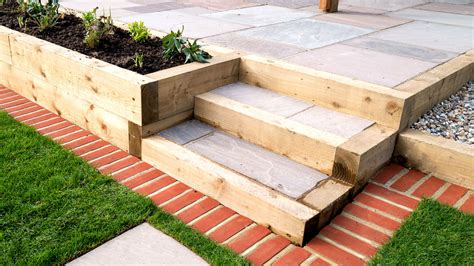 How To Build Steps Using Sleepers