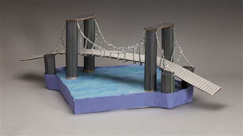 how to build suspension bridge