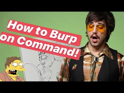 how to burp on command