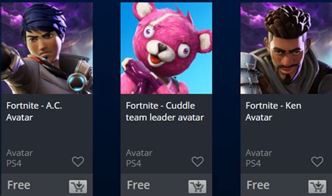 how to buy avatars on ps4