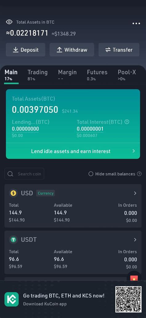 how to buy cryptocurrency on kucoin