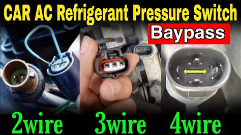 How To Bypass High And Low Pressure Switch On Ac