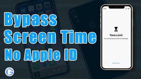 how to bypass screen time on iphone without passcode