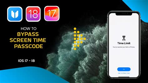 how to bypass screen time passcode ios 18