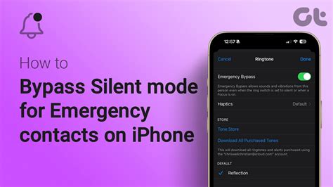 how to bypass silent mode