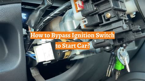 How To Bypass Starter Switch