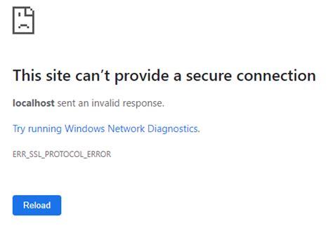 how to bypass this site can t provide a secure connection