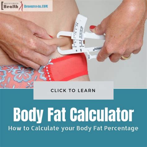 how to calc body fat