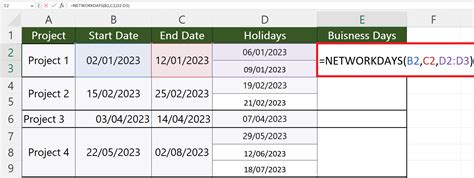 how to calculate 45 business days in excel