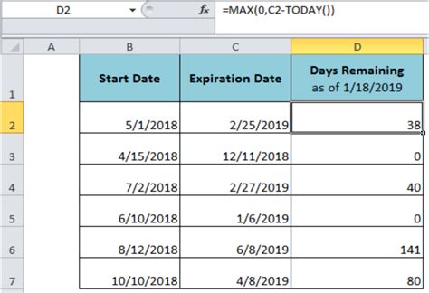 how to calculate 45 days from a date in excel