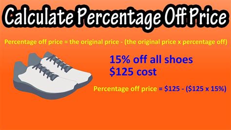 how to calculate 50 percent off a price