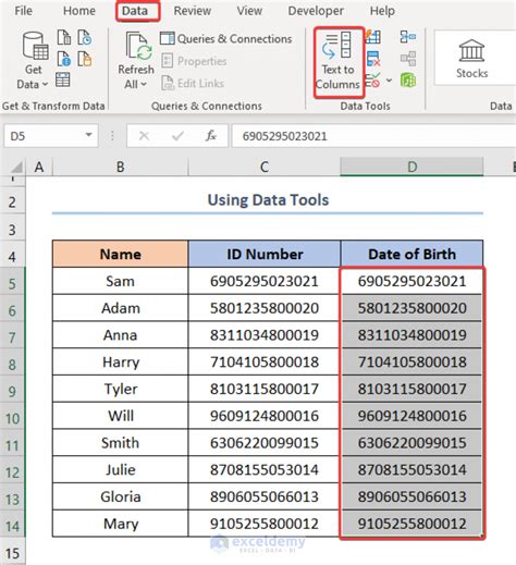 How To Calculate Age In Excel From Id Number