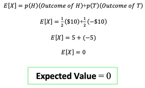 how to calculate an expected value