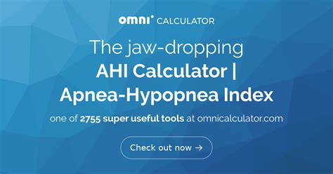 how to calculate apnea hypopnea index
