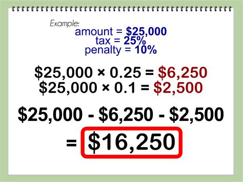 how to calculate back taxes owed