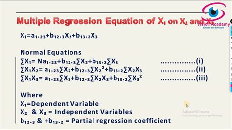 how to calculate coefficient in multiple regression