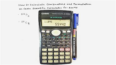 How To Calculate Combinations On Casio Calculator