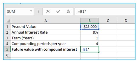 how to calculate compound interest in excel youtube